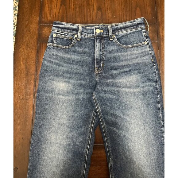 J.Crew Classic Straight Jeans High Rise Medium Wash Women's 27 Liberty St. - Picture 2 of 11